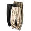 Linen Pants Men's Summer Straight-leg Thin Cotton Linen Pants Export Export to Domestic Sales Men Casual Pants Loose Men's Pants