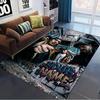 Name Custom Band Jinjer Carpet Rug for Living Room Bedroom Home Sofa Decoration,Kids play Non-slip Floor Mat