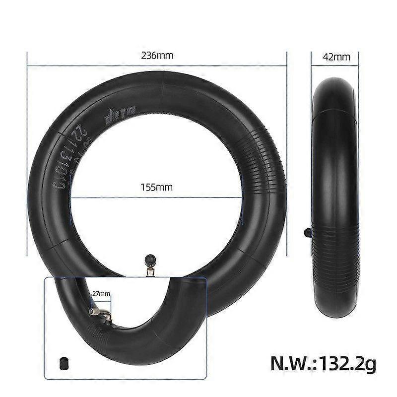Für Max G30 G30D G30LP Roller Schlauch 60/70-6.5 mit 90° abgewinkeltem Ventil Elektroroller Schlauch