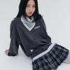 zeezeezee Printed Silky Scarf _ 4 Colors