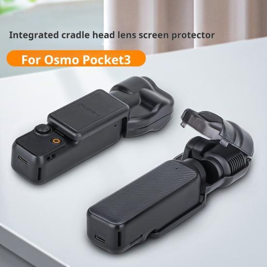 Osmo Pocket 3 Gimbal Kamera için Silikon Koruyucu Kılıf Çizilmez Darbeye Dayanıklı Tam Koruma Gimbal Koruyucu Kılıf