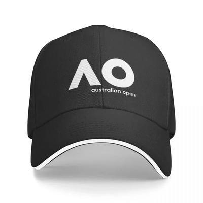 White Australian Open AO Letters Tennist Summer Baseball Caps For Mens Unisex Male Beach Dad Hat Peaked Cap