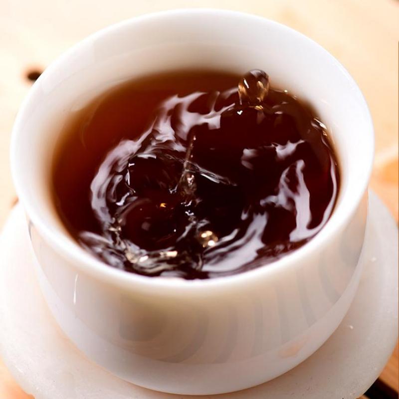 500g Yunnan Pu'er Brick Tea Aged Pu-erh Ripe Tea Premium Puerh Cooked Tea Brick