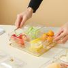 2 4 Grid Transparent Covered Snack Tray Suitable For Parties Families Bars Ktvs Etc It Can Hold Food Nuts Dried Fruit Etc