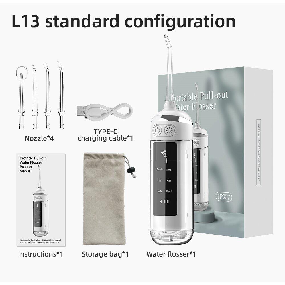 Portable USB Charging Electric Water Flosser for Oral Care and Teeth Cleaning