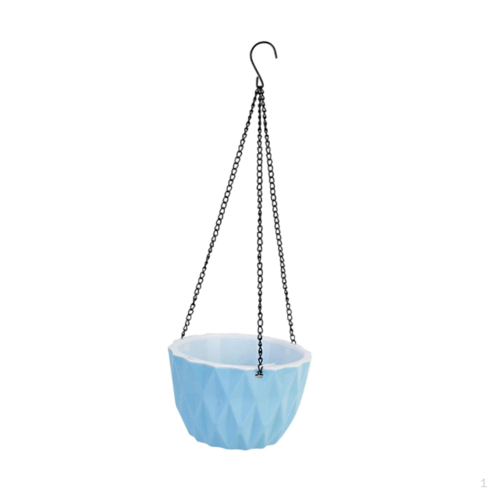 

Self Watering Hanging Planter Basket Decoration Ornament Flower Pot Plant Container