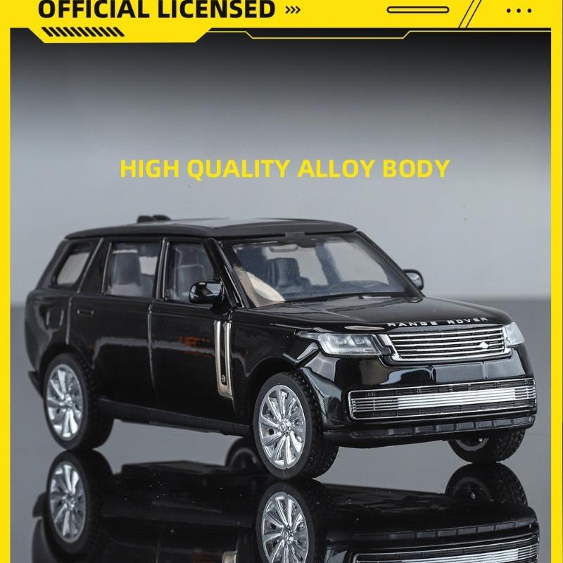 Alloy 1/43 Simulation Land Rover Range Rover SV2022 Off Road Car Model Children Pull Back Boy Car Gift Home Decor Miniature