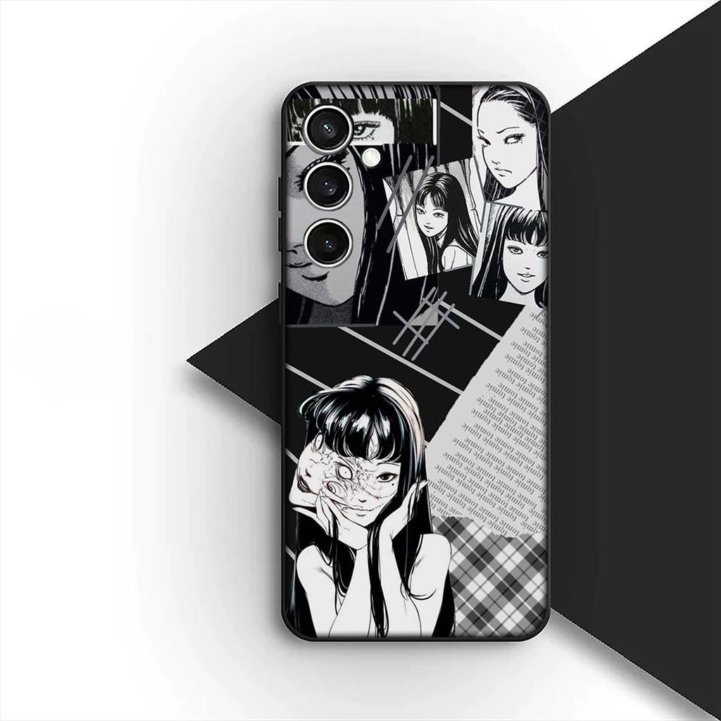 Cover for Samsung Galaxy S20 S22 S21 FE Ultra Plus A07 A17 A15 A16 A25 A57 A37 Phone Case Tomie Anime Girl Junji Ito Collection