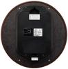Seiko Clock Wall Clock Dark Brown Diameter 320x45mm Radio Analog SEIKO EMBLEM HS524B