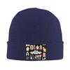 Unisex Funny Friends Collage Warm Knitted Cap Winter Knit Bonnet Hat Skullies Beanies Hip Hop Caps for Unisex