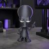Decorative Alien Figure 3D Printed Ornament, Funny Figurine, Collectible Big Head Novelty Home Ornament Statue for Desk Shelf Decor, Lovers