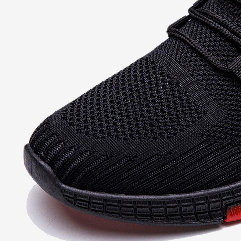 Scarpe Sportive da Uomo Primavera Autunno Taglia Grande Colore Unico Leggere Suola Morbida Piatte Sneakers Traspiranti
