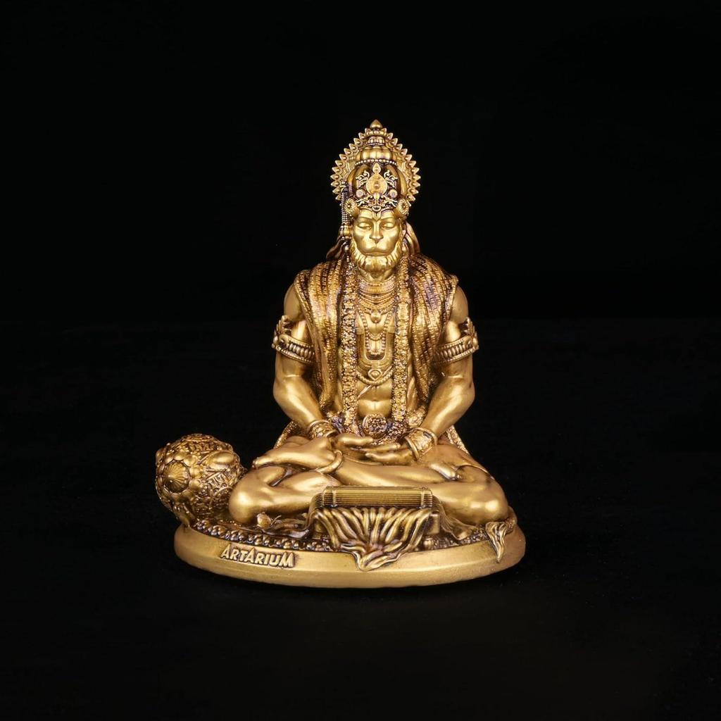 Meditating Hanuman Idol Sankat Mochan Hanuman Statue Bajrang Bali Murti Pavan Putra Hanuman Murti
