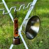 Magnetic Wind Chime & Bear Repellent Bell - Outdoor Camping Ornament & Keychain Accessories for Hiking 