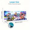 K-Pop Shadow Legends Color Mouse Pad Large Gaming Table Cushion Non-slip Laptop Tablet Big Mousepad XXL Mat Mini PC Playmat With Lock edge