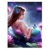 5d DIY Diamond Painting Woman Witch Full Round Cross Stitch Diamond Embroidery
