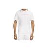 Jordan T Shirts Men's White Crew Neck Moderate Straight Fit CJ6205-100
