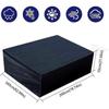 Protective Garden Furniture Cover - Waterproof Rectangular Garden Furniture Cover - for Table Furniture (200x160x70cm/ 63x70.8x27.5 In)
