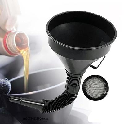 Auto Motor Betankung Trichter Tragbare Universal Motorrad Lkw Öl Benzin Diesel Kraftstoff Trichter Kunststoff Nachfülltrichter Auto Teile