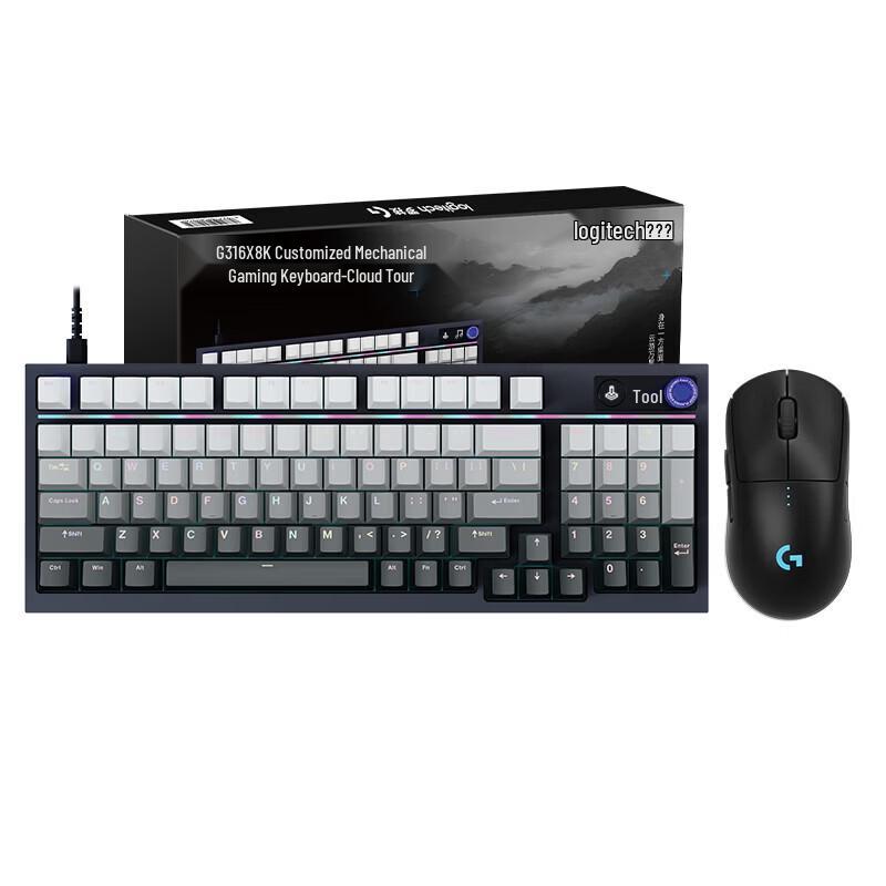 

Logitech G316X RGB Hot-Swappable Mechanical Gaming Keyboard