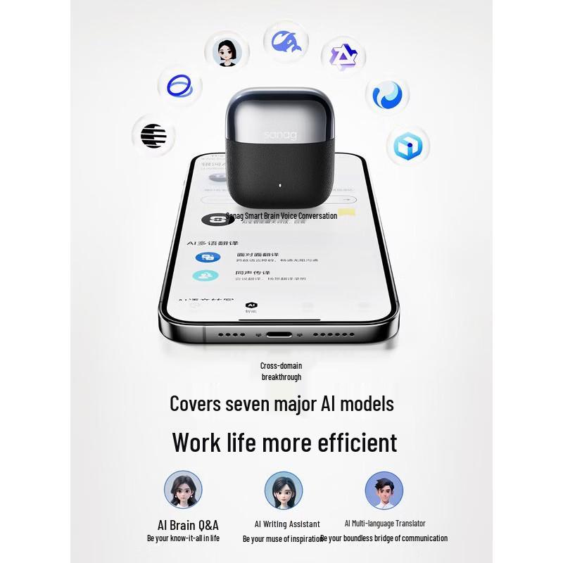 SANAG T20S True Wireless Semi-In-Ear Earbuds