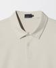 STCO Supima Cotton Collared Short Sleeve T-Shirt_Beige (Semi-Oversized Fit)_Stswb87Nsd