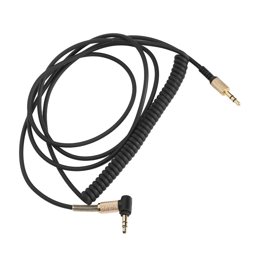 3.5mm to 3.5mm Coiled Cable Replacement 3.5mm Male to 3.5mm Male Cable Extension Cord for Monitor 2 II Mid A.N.C Major