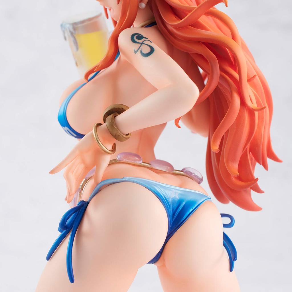 MegaHouse One Piece Nami Scale Complete Figure Portrait.Of.Pirates "LIMITED EDITION" Ver.BB_SP 1/8