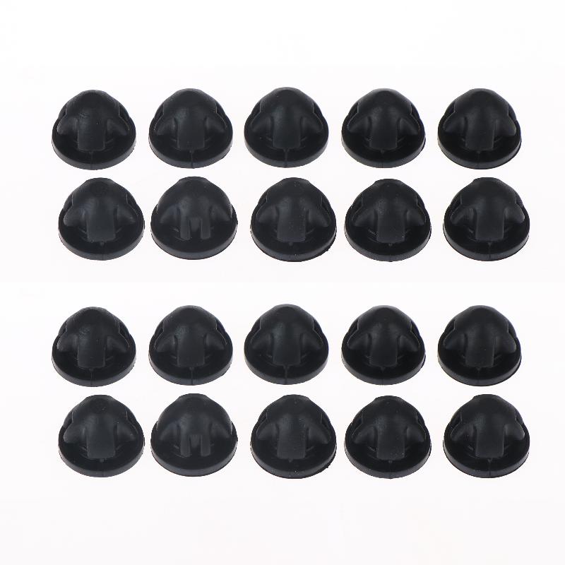 Engine Cover Rubber Grommet Buffer Pad For Car Ignition Coil Cover Fixed Bushing Replacement Parts Engine Accessories