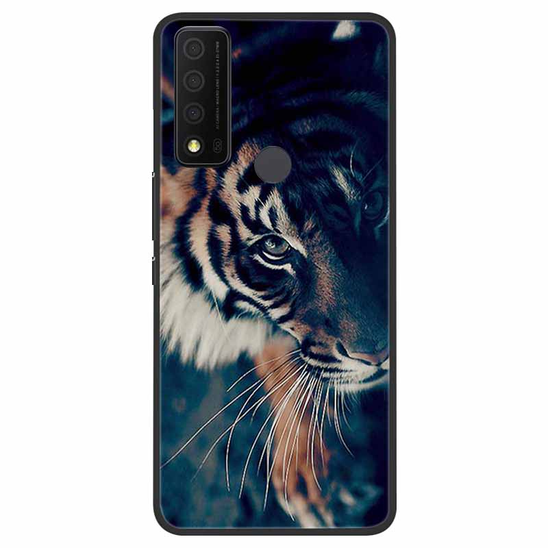 For TCL 30 XE 5G Case Marble Cat Soft Silicone Back Case for TCL 30 XL 30V 5G Phone Cover TCL30 XE T767W 30XE 5G Coque Funda Bag