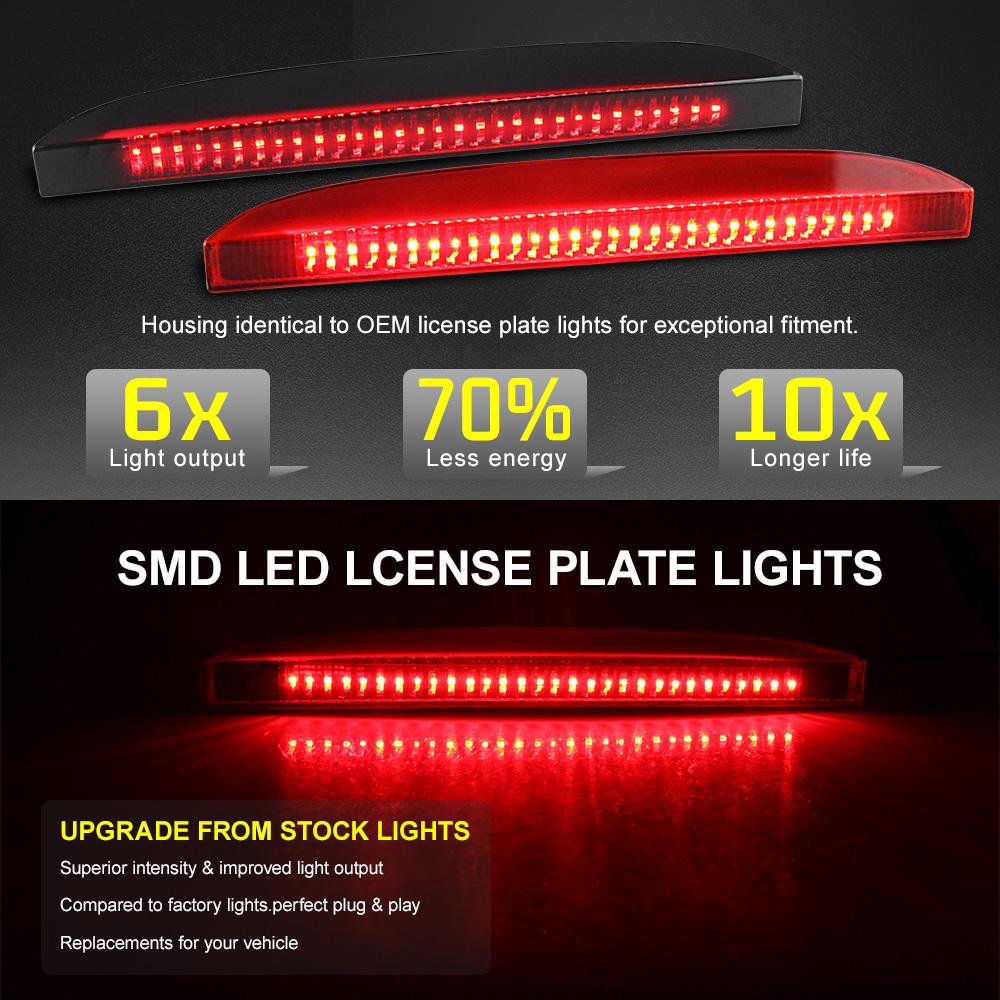 Car LED Third Brake Light High Mount Stop Lamp For Renault Clio MK II III 1998-2014 7700410753 Auto Accessories