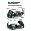 1/24 Jaguar E-Type Dekorative Ornamente Diecast Legierungsmodellauto Ideale Computer-Schreibtisch-Ornamente & Auto-Mittelkonsolen-Ornamente