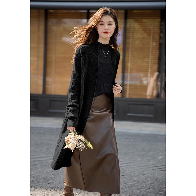 Mokana Damenmode Langarm-Cardigan