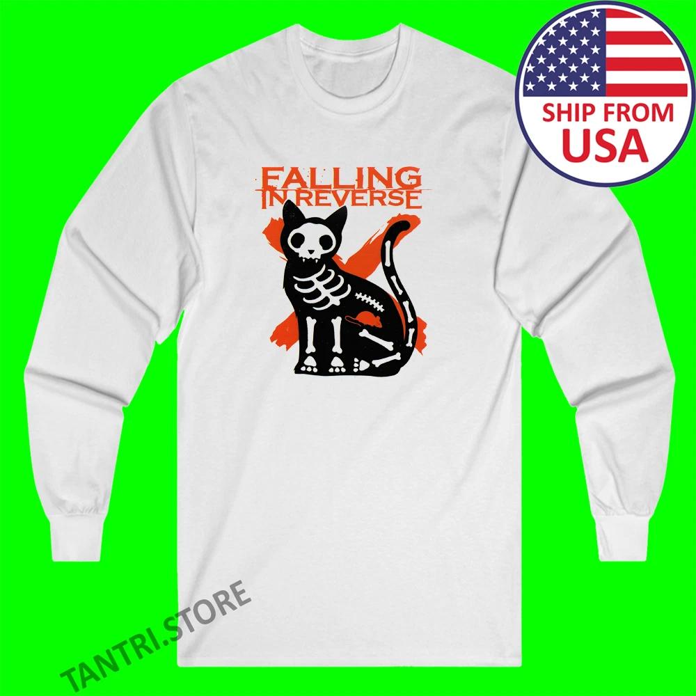 Falling In Reverse Men s White Size S to 2XL L