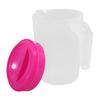 Plastic Water Pitcher with Lid Large Capacity Cold Water Jug for Juice Beverage Ice Tea Use Plastic Pitcher Pitchers for Drinks
