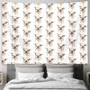 Boho Tapestry Wall Hanging Aesthetic Room Decor Nature Landscape Forest Scenery Vintage Style Dorm Room Decor Bedroom Wall Art T