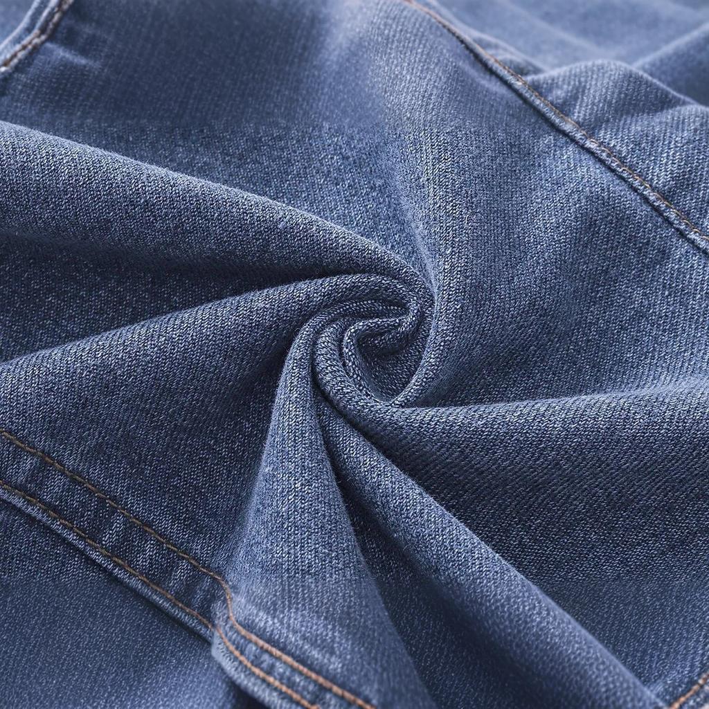 Women's Comfortable Fashion Denim Casual Cardigan Button Vest Jacket