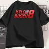 Kyle Busch Cotton T Shirt For Unisex Summer Awesome Tshirts Crewneck Harajuku Tees Oversize Pattern Clothes