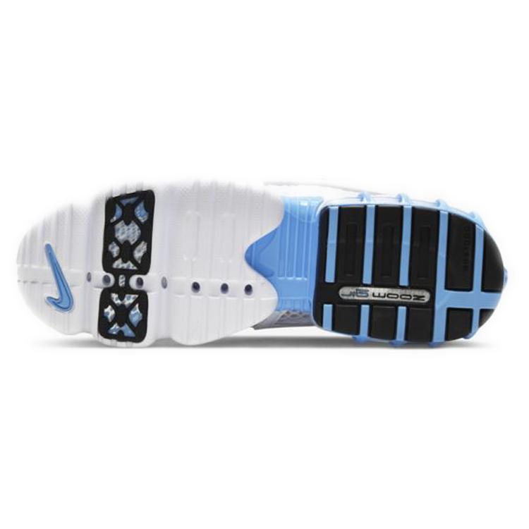 New Nike Air Zoom Spiridon Cage 2 White University Blue Women's CD3613-100