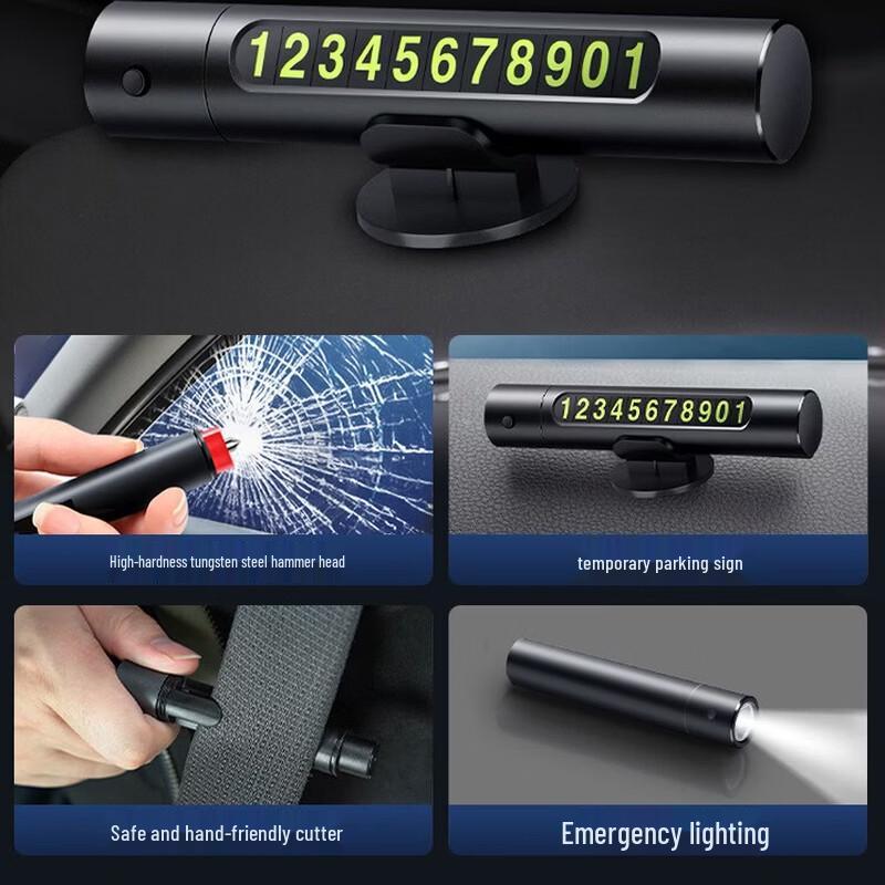4-in-1 Car Emergency Safety Tool