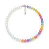 Gioielli con Perline che Cambiano Colore, Collana con Perline Colorate Reattive ai Raggi UV, Collana Braccialetto con Perline Dopamina, Accessorio Estivo da Spiaggia, Regalo Gioiello per le Vacanze