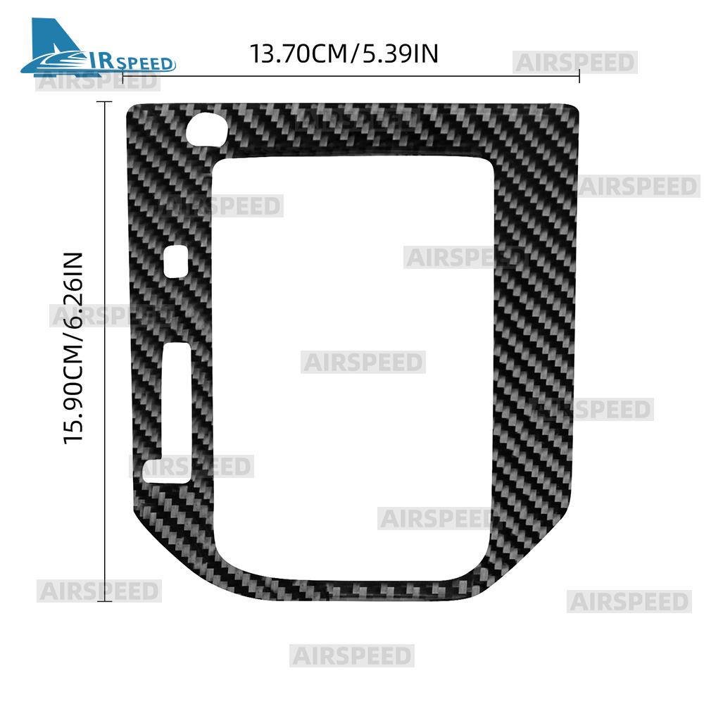 Carbon Fiber Gear Shift Collar for Subaru Forester 2019-2024 LHD RHD