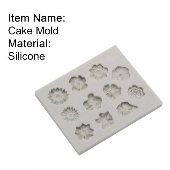 Cake Mold Elastic Heat-resistant Silicone Kitchen Cake Mold for Kitchen