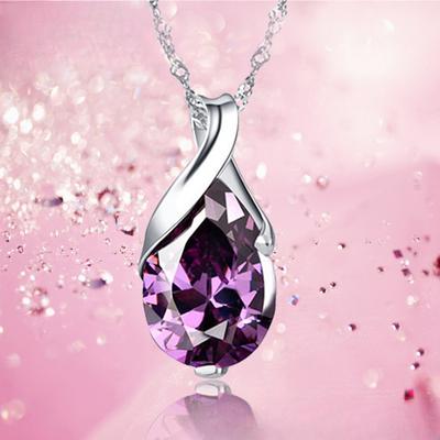 925 Sterling Silber Halskette Anhänger Modischer und exquisiter Silberschmuck Silberaccessoires