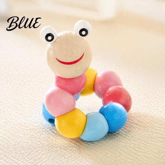 Toddler Caterpillar Toy Kids Wooden Bead Toy Educational Twisting for Fine Motor Skills Number Color Preschool Learning Toddlers Early Development