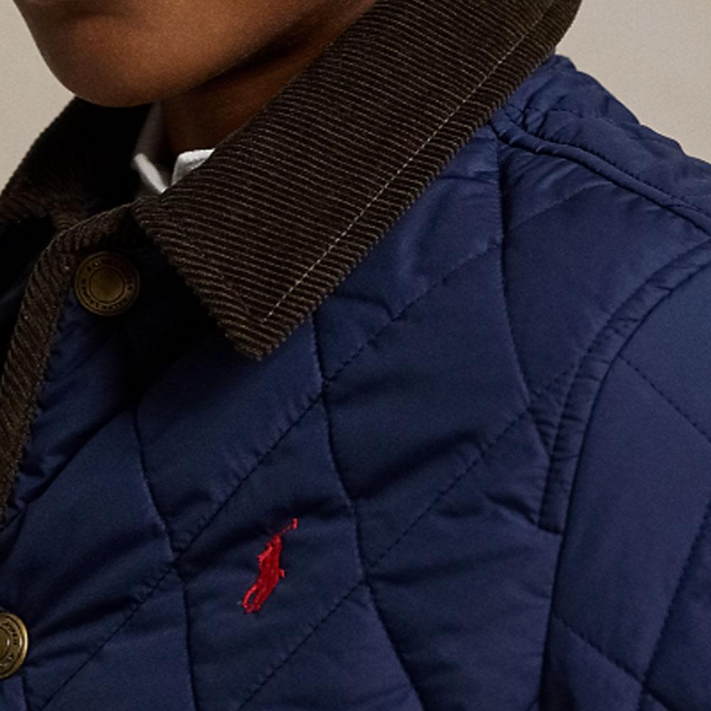Polo Ralph Lauren Jacket With Detachable Hood Single-Breasted Logo Long Sleeve Kids Jackets Navy-Blue CWPOTWY6020329410