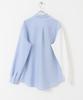 Urban Research Items Vertical Switch Long Sleeve Dress Size Size Men's Shirt, L.BLU, M, IT44-13A008