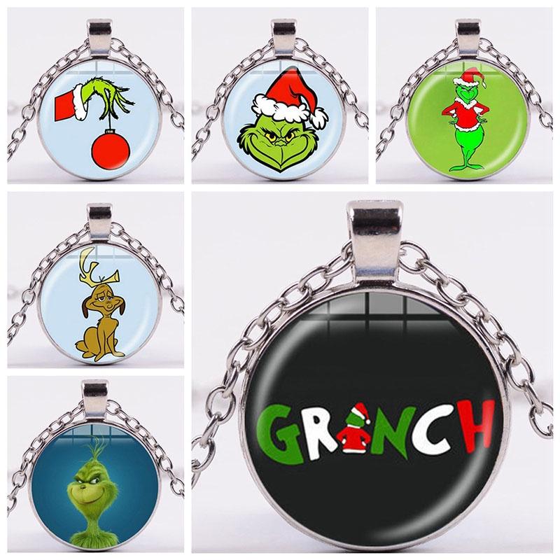 The Grinch And Max Whoville 1 Inch Pendant Necklace Holiday Christmas Gift For Fans And Collectors