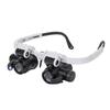 Loupe à lampe LED à double œil 8X/23X 2022 pour lunettes