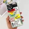 For Xiaomi Poco M6 5G Case Stylish Painted Cover Clear Silicone Phone Case For Xiaomi Poco M6 Pro M6Pro PocoM6 Soft Cover Bumper